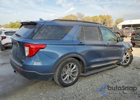 2020 Ford Explorer Xlt z USA, uszkodzony, nr VIN 1FMSK7DH1LGB05049